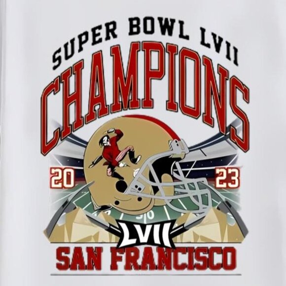 Super Bowl LVII Champions 49ers San Francisco Shirt NFL Football Victory Tee 90 - Picture 2 of 5